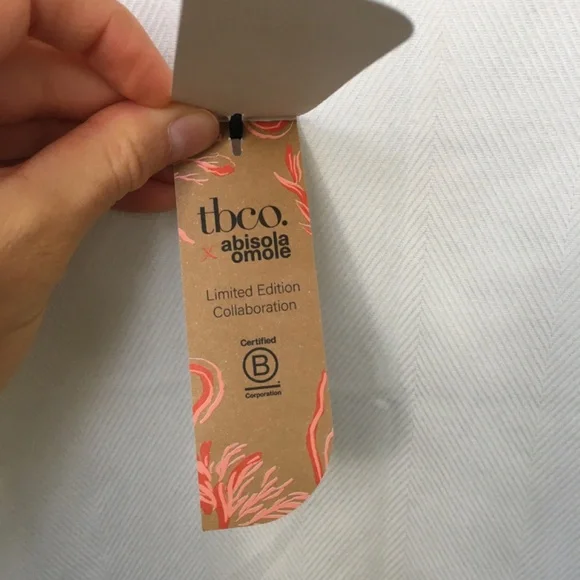 TBCo x abisola omole cotton bandana scarf - red ombre - Picture 11 of 13